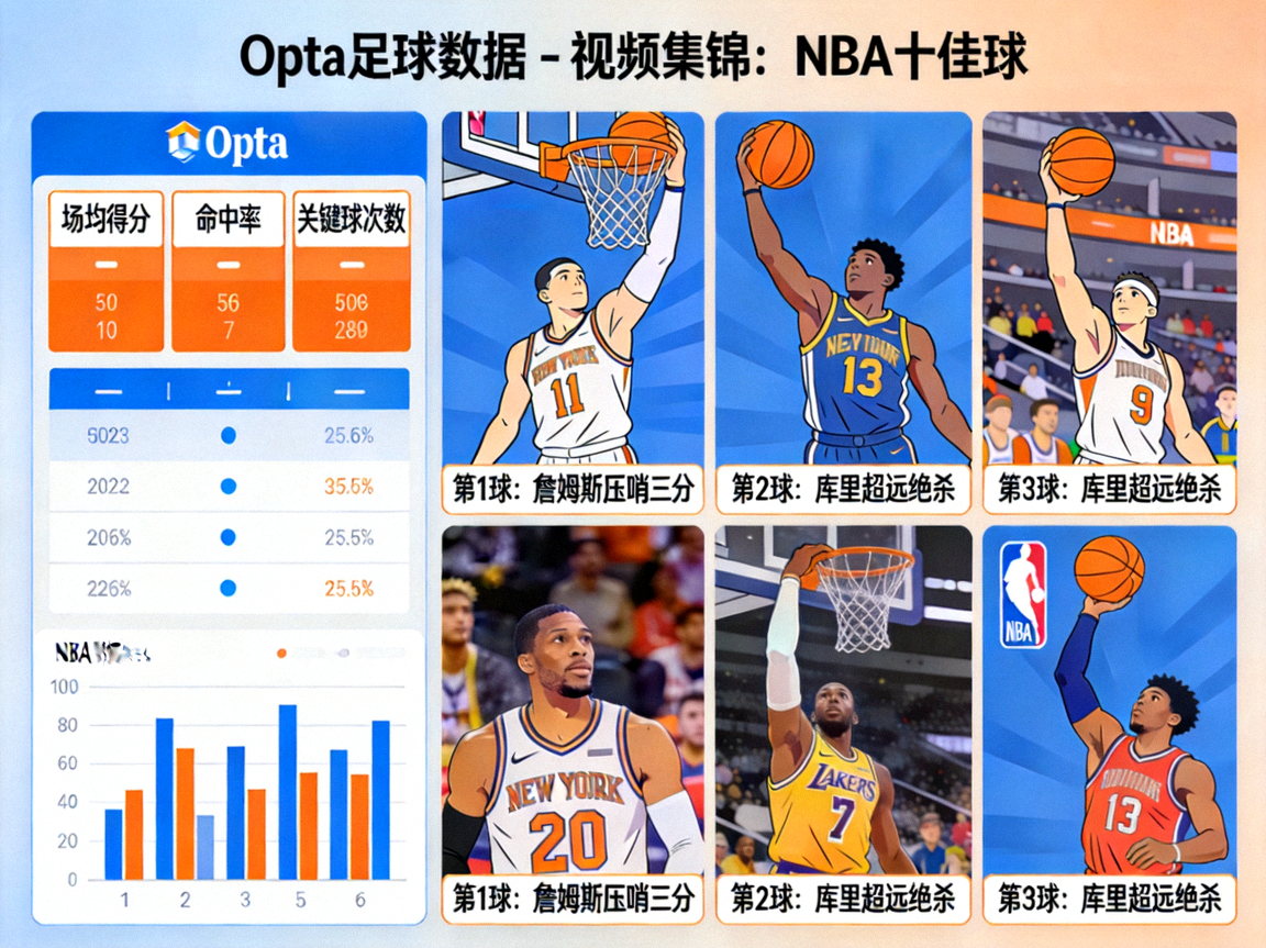 Opta足球数据 - 视频集锦：NBA十佳球